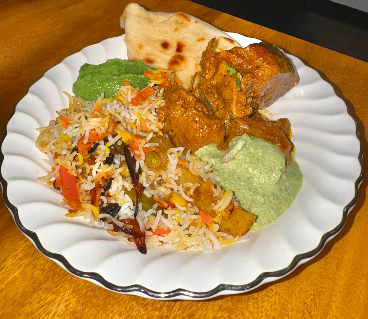 Authentic Biryani King spiced specialty dish in Honolulu
